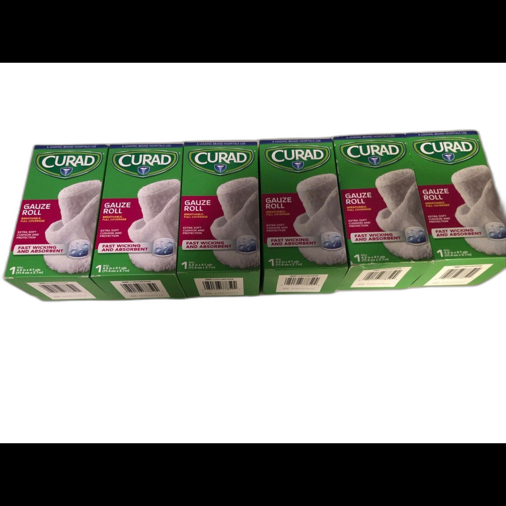 Bandage Roll 4.5‎ Inches x 4 .1 Yards 1 Count By Carrington Laboratories 6 pack